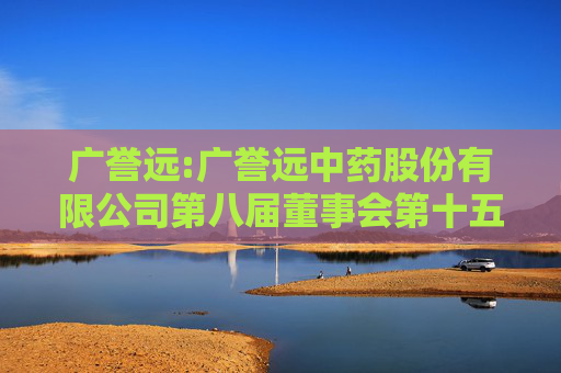 广誉远:广誉远中药股份有限公司第八届董事会第十五次会议决议公告
