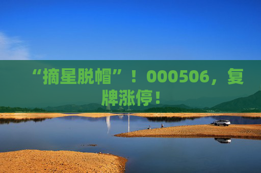 “摘星脱帽”！000506，复牌涨停！