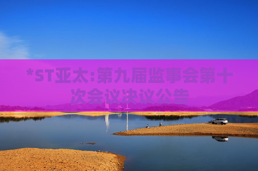 *ST亚太:第九届监事会第十次会议决议公告