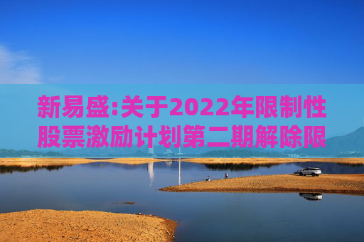 新易盛:关于2022年限制性股票激励计划第二期解除限售股份上市流通的提示性公告