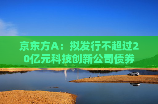 京东方A：拟发行不超过20亿元科技创新公司债券