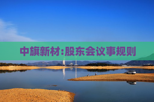 中旗新材:股东会议事规则