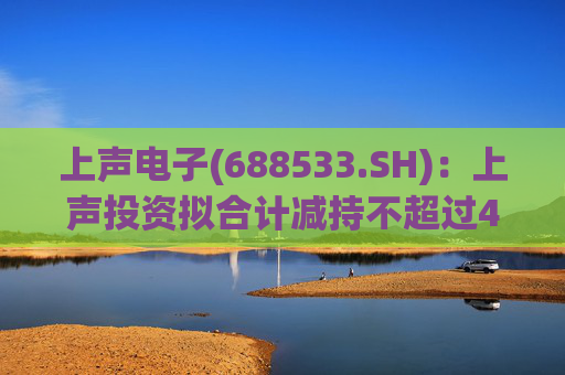 上声电子(688533.SH)：上声投资拟合计减持不超过488.54万股