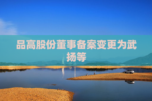 品高股份董事备案变更为武扬等