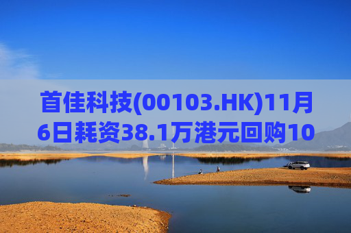 首佳科技(00103.HK)11月6日耗资38.1万港元回购10万股