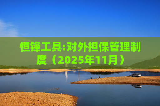 恒锋工具:对外担保管理制度（2025年11月）  第1张