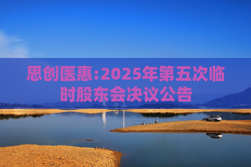 思创医惠:2025年第五次临时股东会决议公告