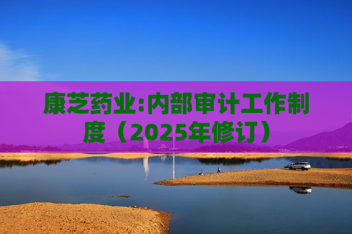 康芝药业:内部审计工作制度（2025年修订）