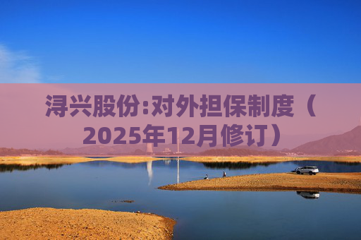 浔兴股份:对外担保制度（2025年12月修订）