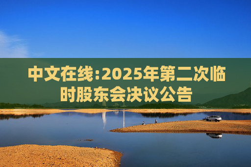 中文在线:2025年第二次临时股东会决议公告