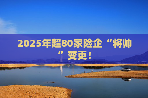 2025年超80家险企“将帅”变更！