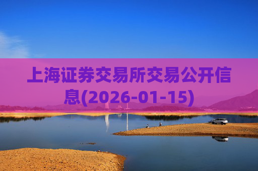 上海证券交易所交易公开信息(2026-01-15)
