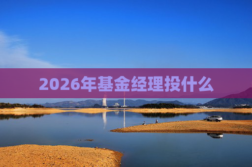 2026年基金经理投什么