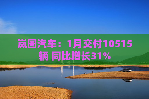 岚图汽车：1月交付10515辆 同比增长31%