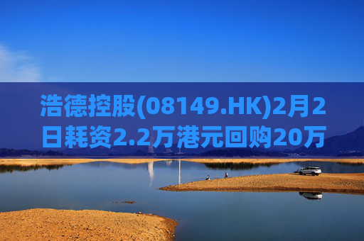 浩德控股(08149.HK)2月2日耗资2.2万港元回购20万股