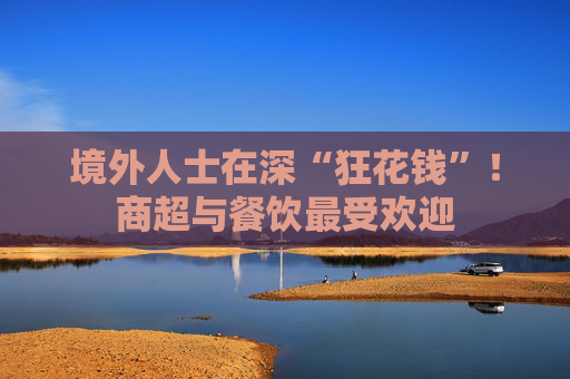 境外人士在深“狂花钱”！商超与餐饮最受欢迎