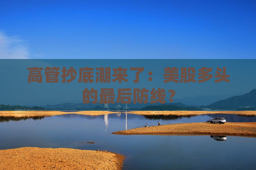 高管抄底潮来了：美股多头的最后防线？  第1张