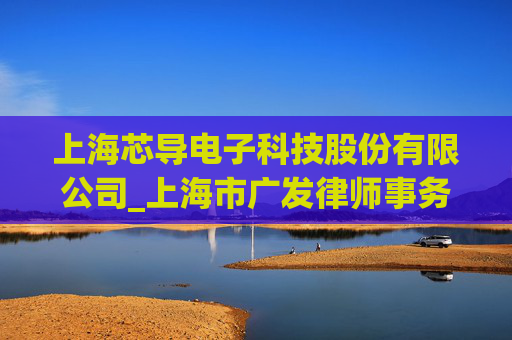 上海芯导电子科技股份有限公司_上海市广发律师事务所关于上海芯导电子科技股份有限公司发行可转换公司债券及支付现金购买资产并募集配套资金的法律意见书