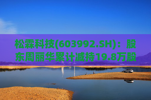 松霖科技(603992.SH)：股东周丽华累计减持19.8万股公司股份
