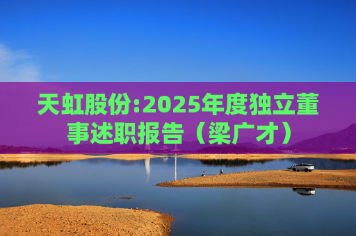天虹股份:2025年度独立董事述职报告（梁广才）