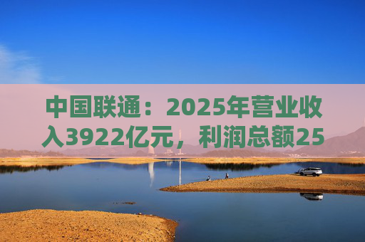 中国联通：2025年营业收入3922亿元，利润总额253亿元