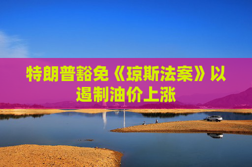 特朗普豁免《琼斯法案》以遏制油价上涨