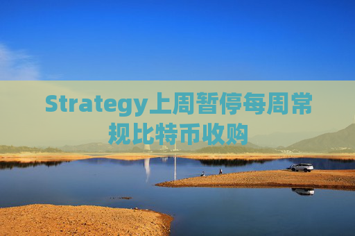 Strategy上周暂停每周常规比特币收购