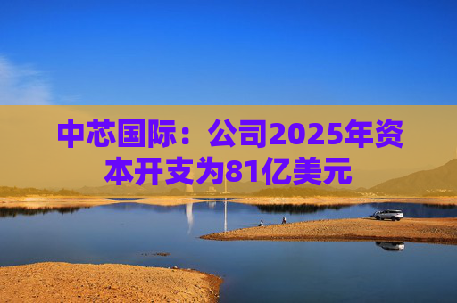中芯国际：公司2025年资本开支为81亿美元