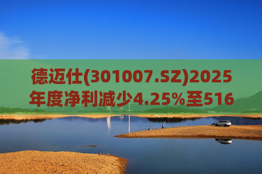 德迈仕(301007.SZ)2025年度净利减少4.25%至5168.45万元  拟10派0.7元