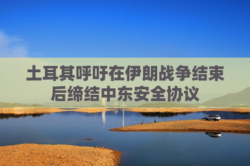 土耳其呼吁在伊朗战争结束后缔结中东安全协议