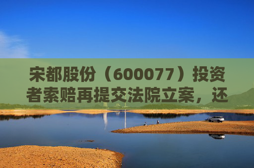 宋都股份（600077）投资者索赔再提交法院立案，还有五天时效