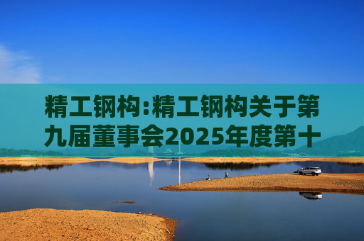 精工钢构:精工钢构关于第九届董事会2025年度第十次临时会议决议公告