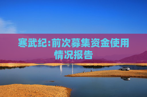 寒武纪:前次募集资金使用情况报告