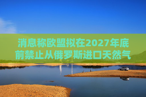 消息称欧盟拟在2027年底前禁止从俄罗斯进口天然气