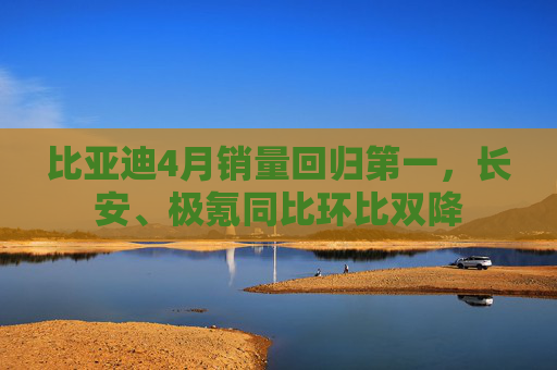 比亚迪4月销量回归第一，长安、极氪同比环比双降