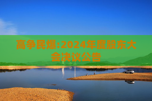 高争民爆:2024年度股东大会决议公告