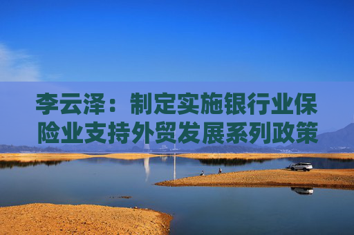 李云泽：制定实施银行业保险业支持外贸发展系列政策措施