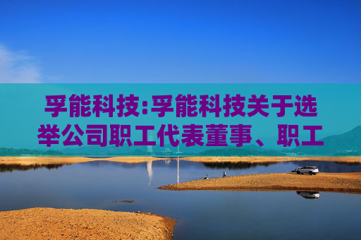 孚能科技:孚能科技关于选举公司职工代表董事、职工代表监事的公告