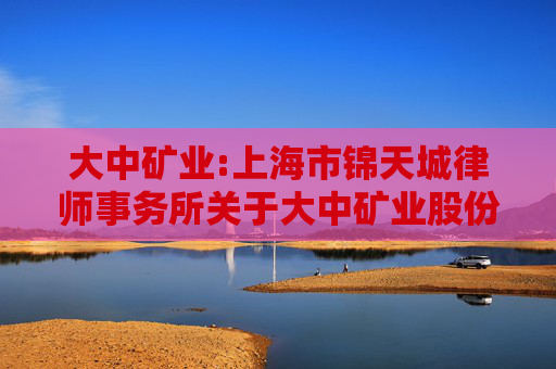 大中矿业:上海市锦天城律师事务所关于大中矿业股份有限公司实际控制人之一致行动人增持公司股份的法律意见书
