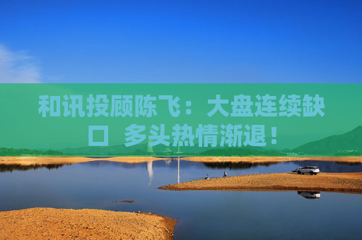 和讯投顾陈飞：大盘连续缺口  多头热情渐退！