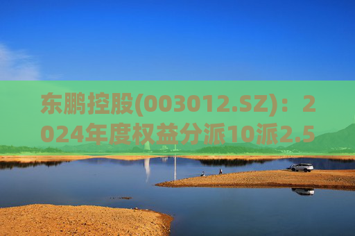 东鹏控股(003012.SZ)：2024年度权益分派10派2.5元 股权登记日5月22日