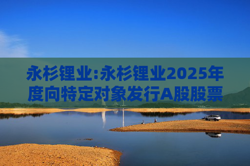 永杉锂业:永杉锂业2025年度向特定对象发行A股股票预案