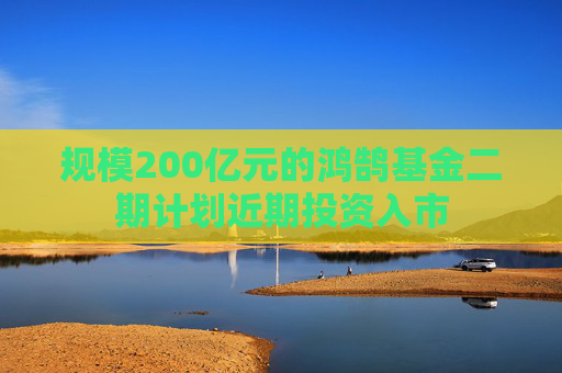 规模200亿元的鸿鹄基金二期计划近期投资入市