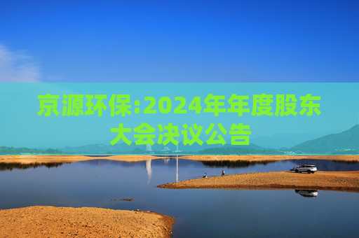 京源环保:2024年年度股东大会决议公告