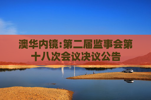 澳华内镜:第二届监事会第十八次会议决议公告