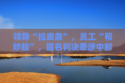 领导“拉皮条”，员工“帮炒股”，匿名判决牵涉中邮证券