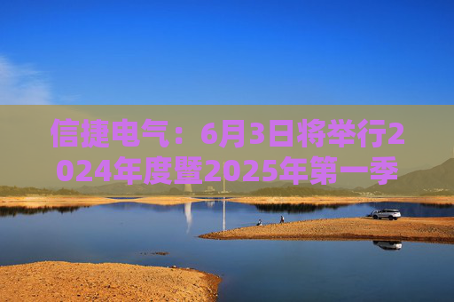 信捷电气：6月3日将举行2024年度暨2025年第一季度业绩暨现金分红说明会