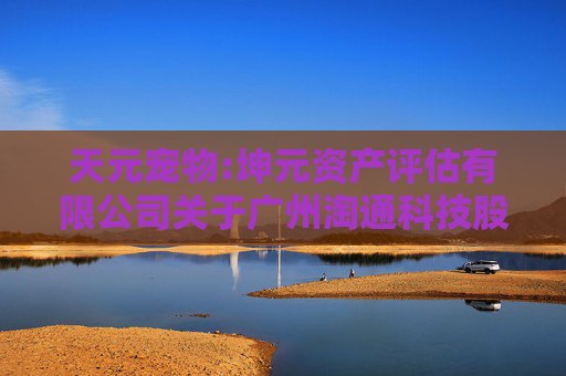 天元宠物:坤元资产评估有限公司关于广州淘通科技股份有限公司股权评估报告