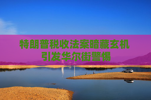 特朗普税收法案暗藏玄机 引发华尔街警惕