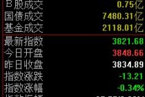 军贸概念股再度活跃，沪指半日微跌0.34%